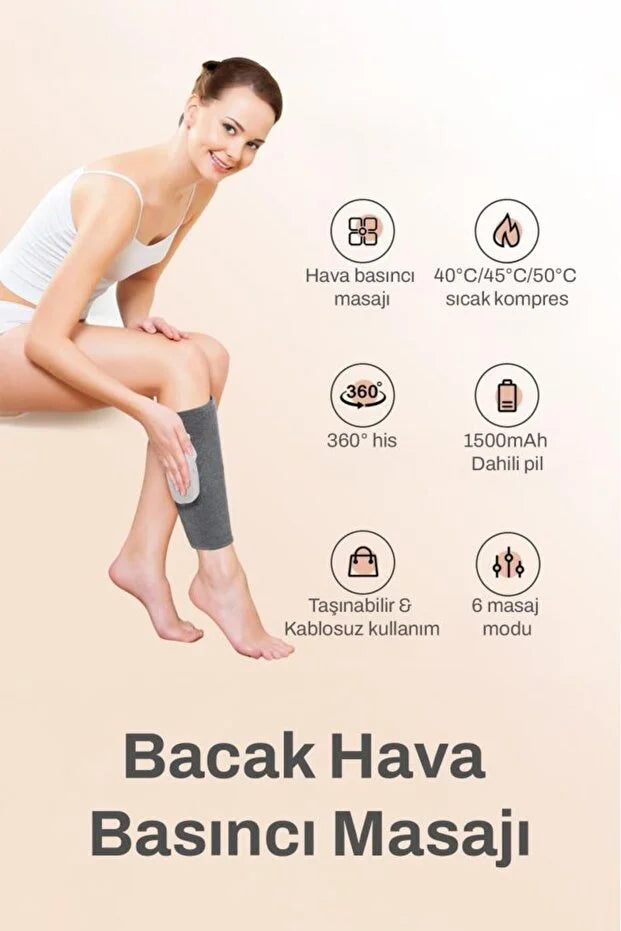 Bacak ve Kol Masaj Aleti (2 Yıl Garanti)
